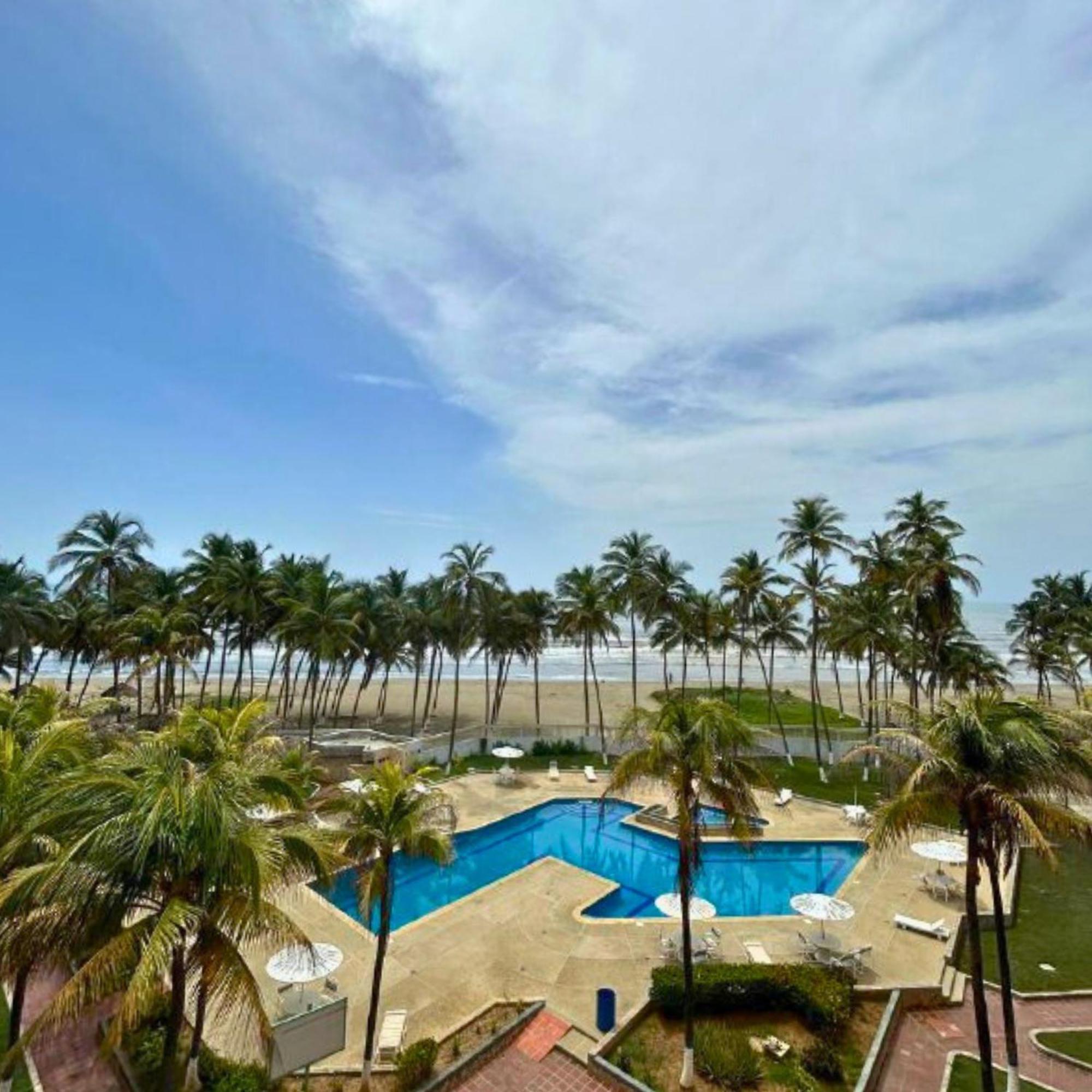 Apartamento Tucacas, Frente Al Mar, Balcon, Piscina Y Playa Privada Exterior foto